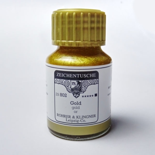 Rohrers Ausziehtusche gold50 ml (GP1ltr-100€)